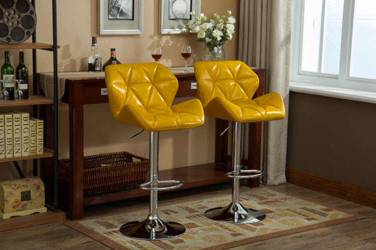 Wayfair yellow best sale bar stools